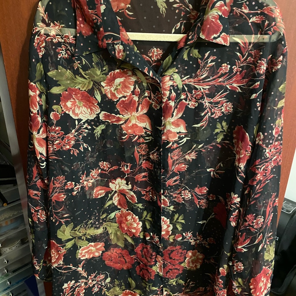 Long sleeve button down shirt